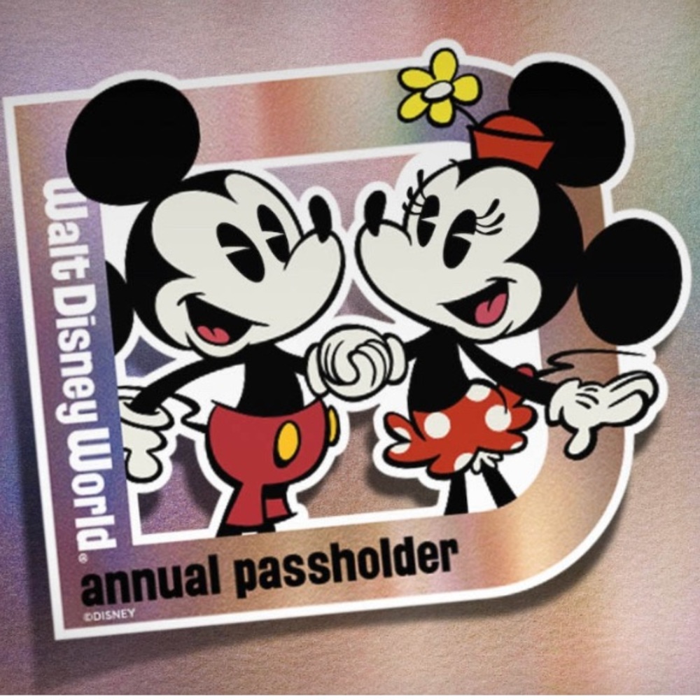 Disney Annual Passholder 50th Anniversary EARidescent Magnet